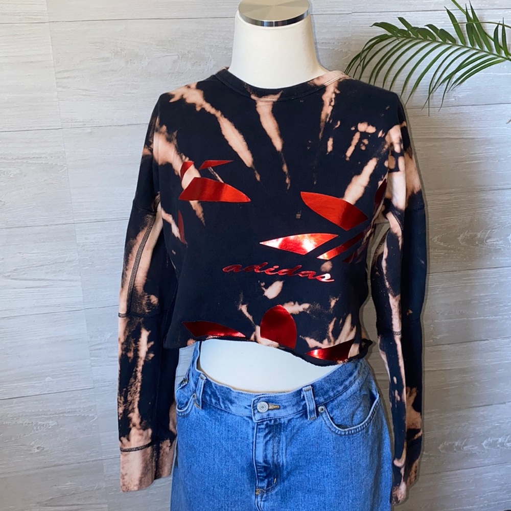 S cropped Adidas Sweatshirt ❤️❤️❤️